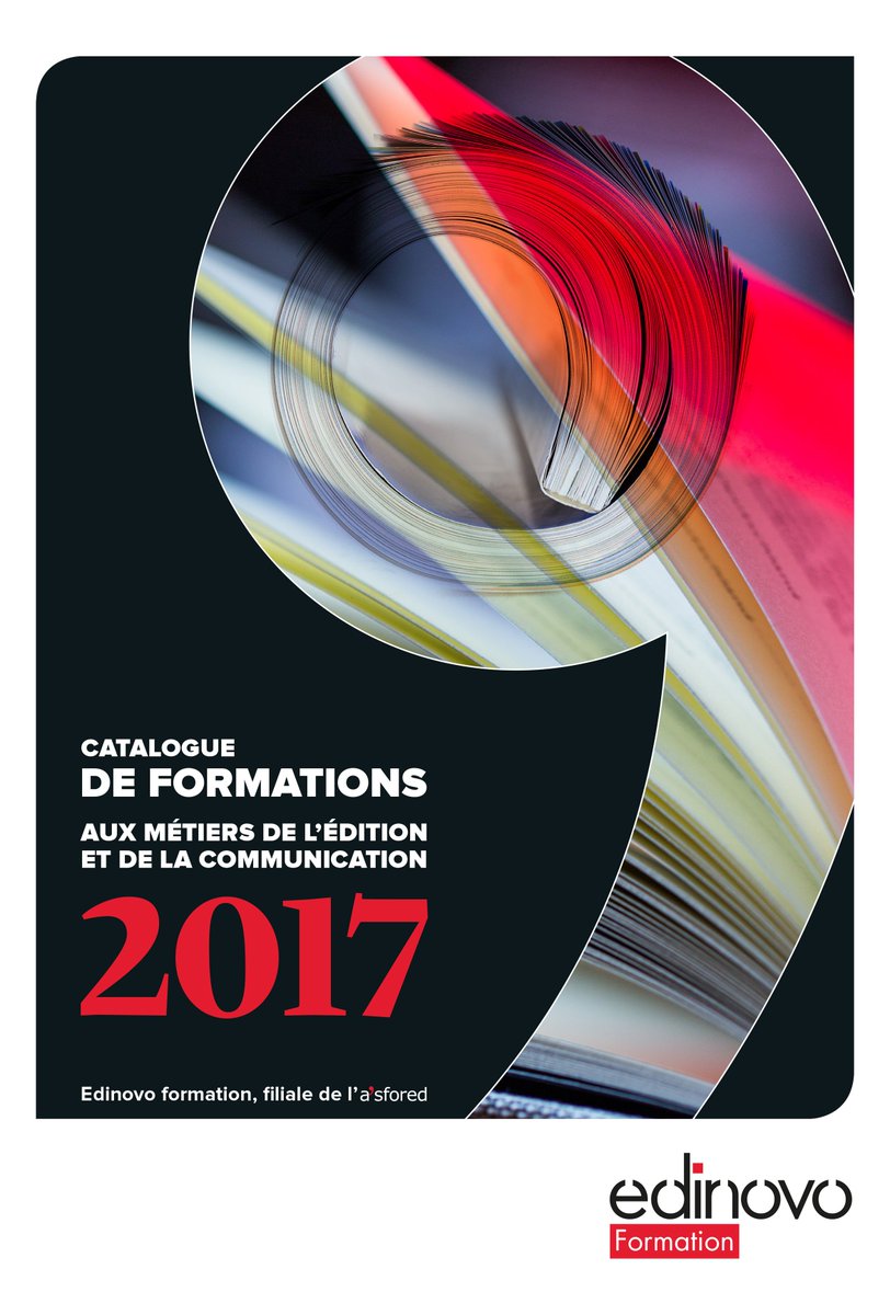 Asfored's tweet photo. NOUVEAUTE 2017! Le catalogue #Edinovo #Formation aux métiers de l'#édition ➡️ https://t.co/wM2o2V9ky0 #asfored 😍 https://t.co/wNmuVhrkYK