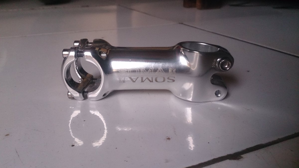Wts Stem soma 90mm clamp26,0 150k line adheksu <a href="/AlcatrazTrack/">Acz Track</a> <a href="/MegaBikeshop/">The Fixed Factor</a> <a href="/Indotrack/">Indonesia Track Bike</a> @BCycler #fnfjb #rbjb #fpjb