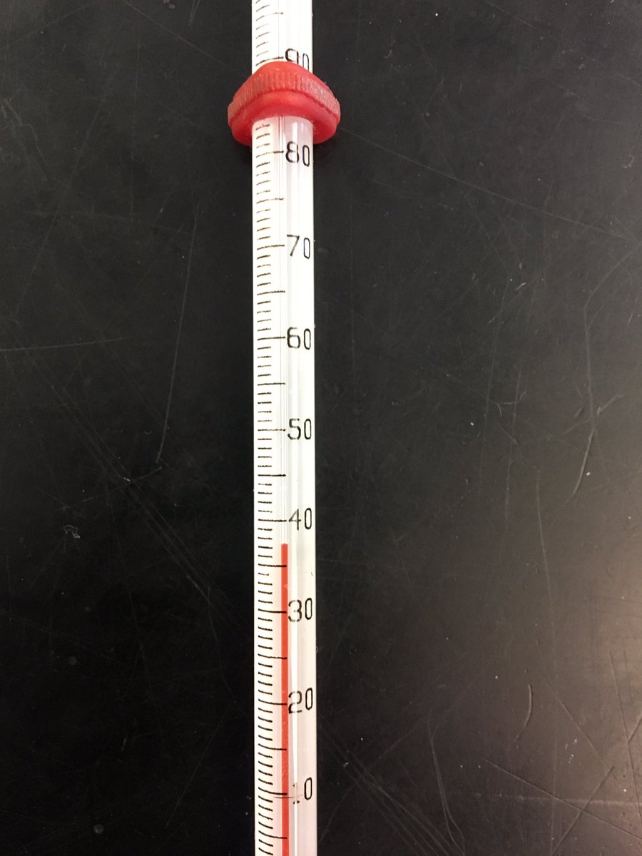 Schunkium's tweet photo. If you want any heat stop on down to room 115. I've got plenty. BTW - the thermometer is in Celsius. #Thats100F #EmbraceTheState https://t.co/PsaMzqjZHR
