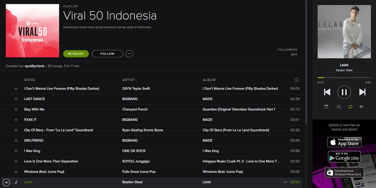 bastiansteel's tweet photo. Top 10 Viral Indonesia. @bastiansteel - "LELAH" #SayaLelah #BastianLelah #Top10ViralSpotifyLelah yuk buat no 1 sekarang juga. One Play! https://t.co/DuBfMaBtRH
