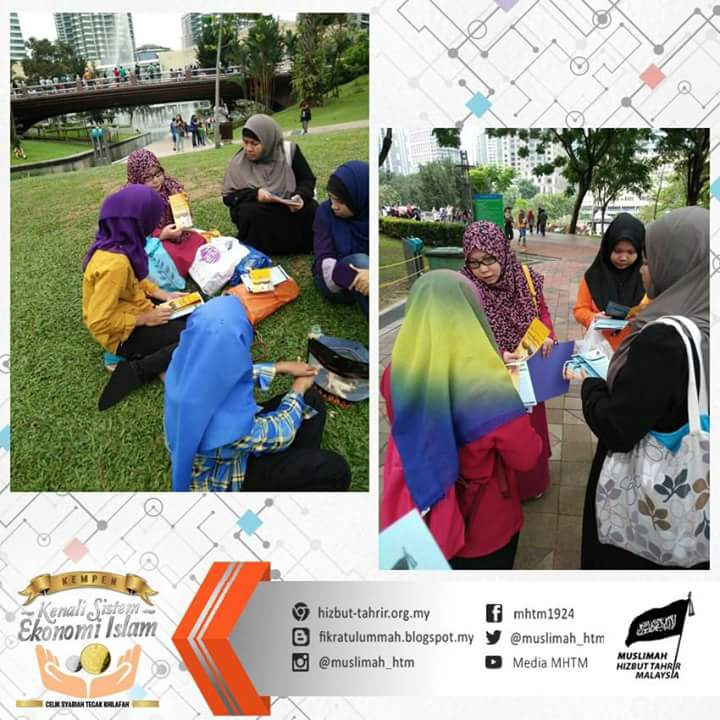 Muslimah_HTM's tweet photo. [FOTO] Kempen Kenali Sistem Ekonomi Islam di Taman KLCC,  Kuala Lumpur oleh #MHTM  cawangan #KualaLumpur
Lagi foto https://t.co/k5j58YBdGn https://t.co/ZjI1GImKUT