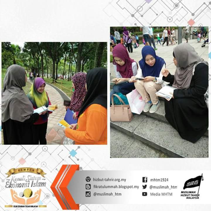 Muslimah_HTM's tweet photo. [FOTO] Kempen Kenali Sistem Ekonomi Islam di Taman KLCC,  Kuala Lumpur oleh #MHTM  cawangan #KualaLumpur
Lagi foto https://t.co/k5j58YBdGn https://t.co/ZjI1GImKUT
