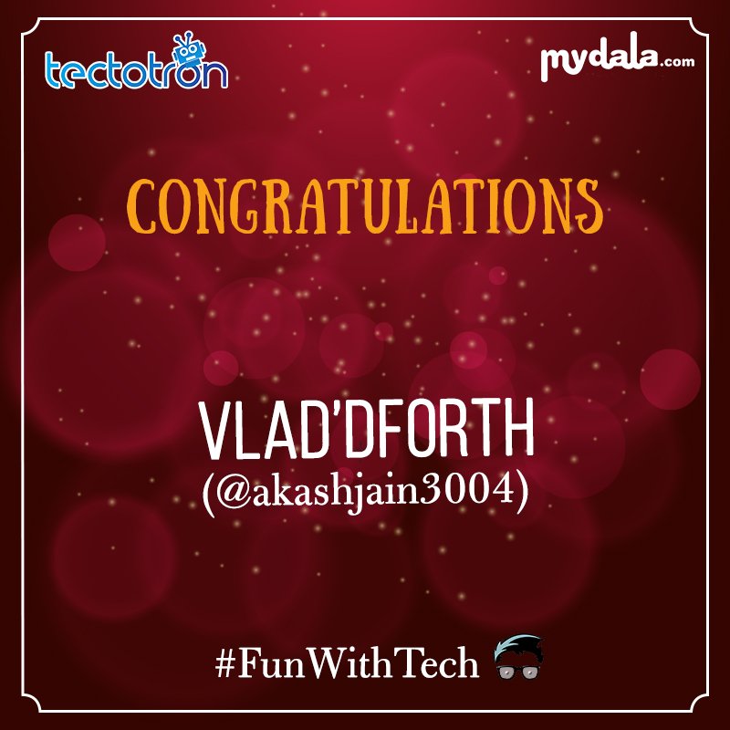 mydala's tweet image. You may have &quot;Lost&quot; your dignity but you&apos;ve won a great prize! Congratulations @akashjain3004 on winning the Chipolo Tracker #FunwithTech