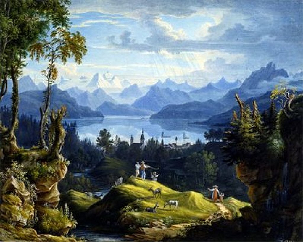 nowhereblow's tweet image. #SWISS #painting