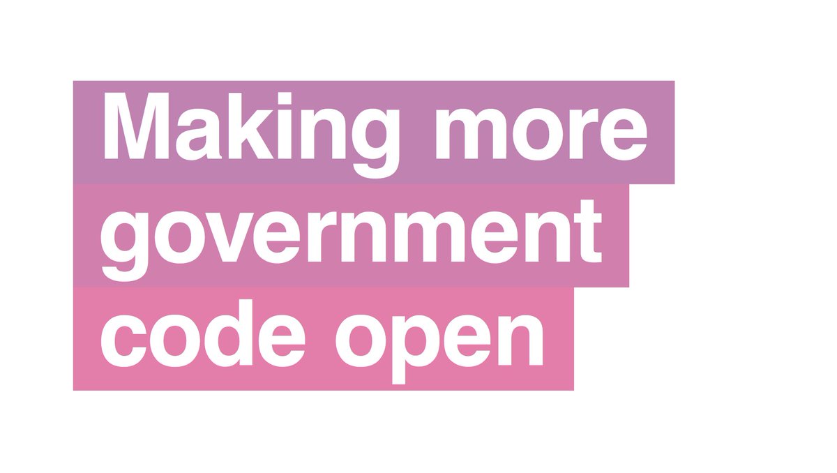Making more government code open