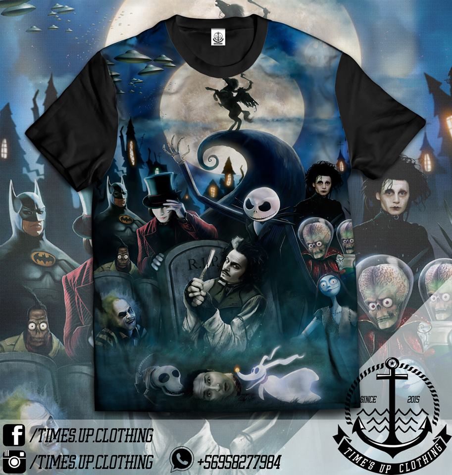 TimesUpClothing's tweet photo. Poleras El Extraño Mundo De Jack  15.000 #FelizMiercoles Siguenos ! ;D https://t.co/SklnjE0Gs1