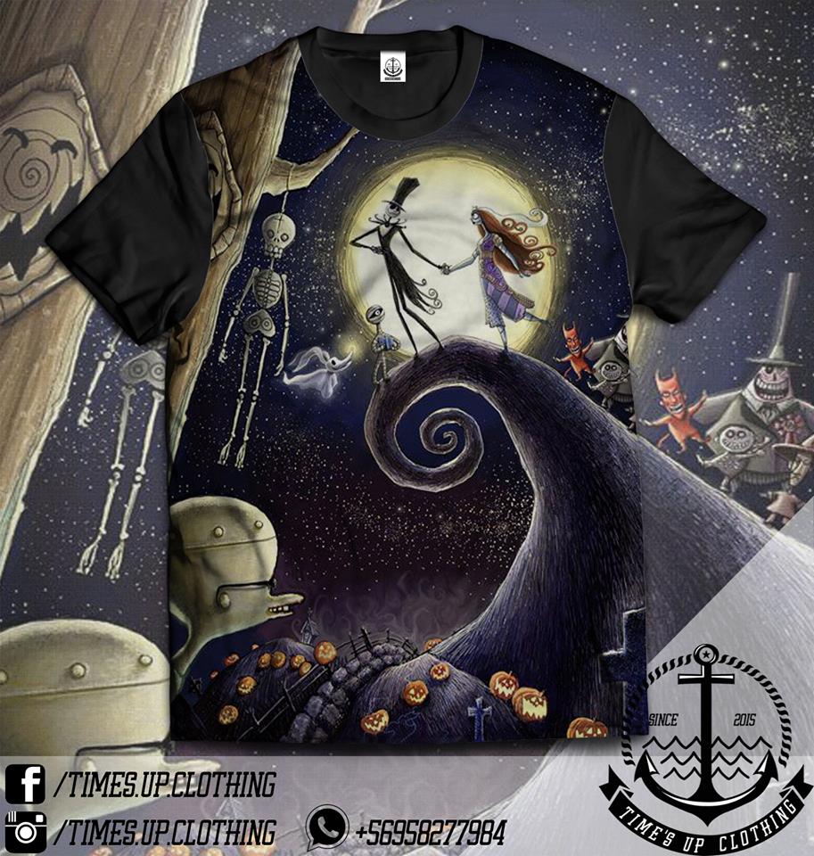 TimesUpClothing's tweet photo. Poleras El Extraño Mundo De Jack  15.000 #FelizMiercoles Siguenos ! ;D https://t.co/SklnjE0Gs1