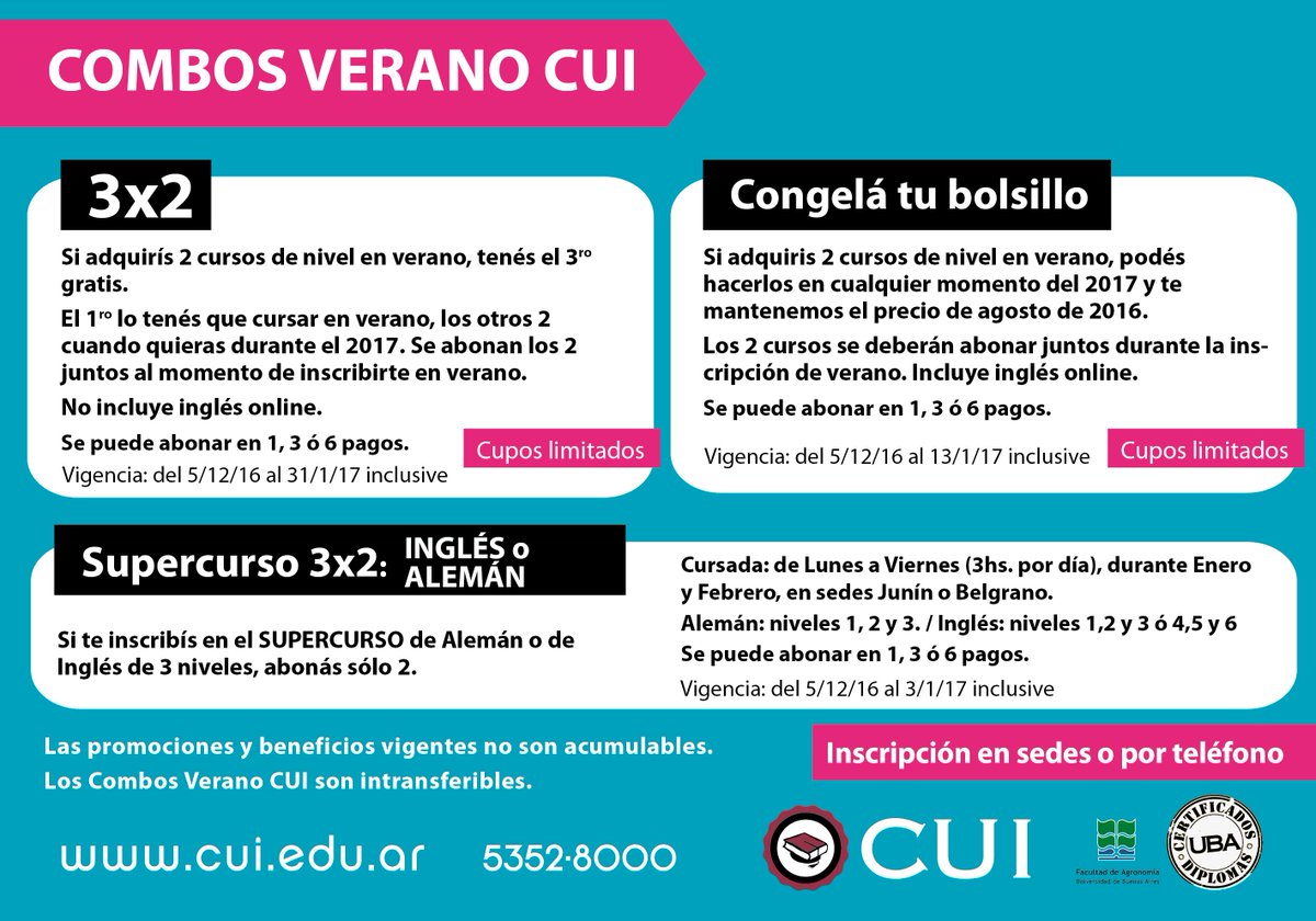 CUI_oficial's tweet photo. #LlamadoDePapáNoel 🎅 Dice que no te pierdas los combos de #VeranoCUI CUI😊Mirá👇👇👇👇👇👇#CombosCui #Verano #3x2 #CongelaTuBolsillo #Supercurso3x2 https://t.co/TTcAv5pYHR