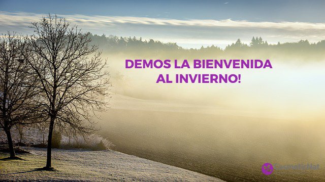 CosmeticNat's tweet photo. Ya llegó el #invierno! Empieza la época de #curasintensivas de la #piel. No dejes que le afecte el frío!#cosmeticanatural #cuidalabiosymanos https://t.co/njmdD0Ipyz