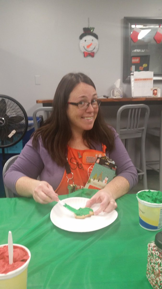 Snowflake day from yesterday and cookie decorating today! 12 Days of Christmas! <a href="/GuarinoSarah/">Utica United 2708</a>