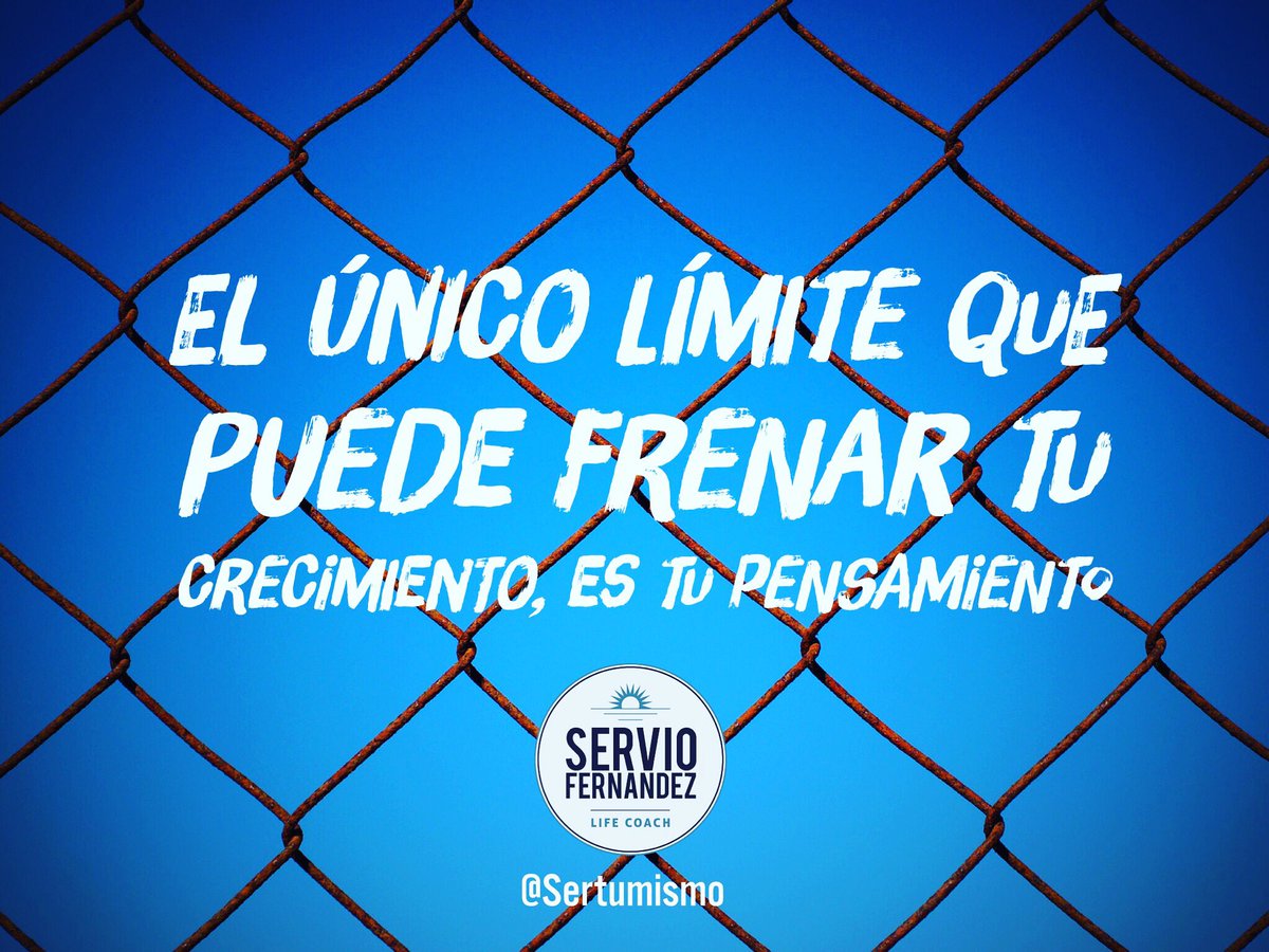 No dejes que los malos pensamientos paren tu crecimiento. #sertumismo #LifeCoaching #LifeCoach #Motivacion #crecimientopersonal