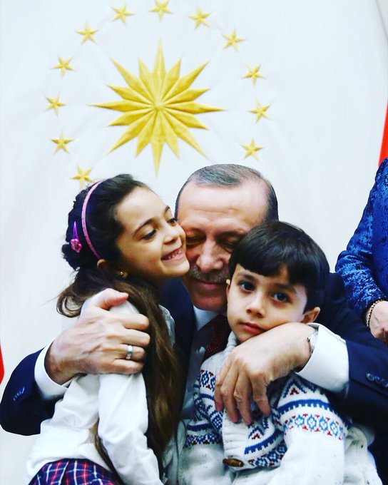 Very happy to meet with Mr Erdogan. - Bana #Aleppo