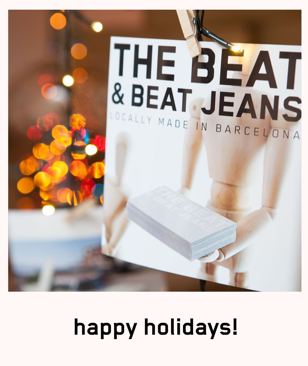 tonimiret's tweet photo. Happy Holidays from us at Toni Miret Studio.
#tonimiretstudio #shakingideas #barcelona #happyholidays #christmaslights #christmasdecorations https://t.co/5TIm9cJALd