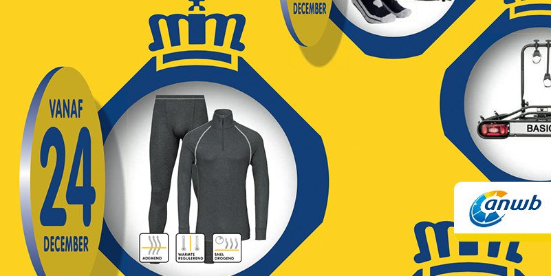 Vanaf zaterdag 24 december: Thermo-ondergoed. Made by Ten Cate. 40% korting webwinkel.anwb.nl/webwinkel/?utm…