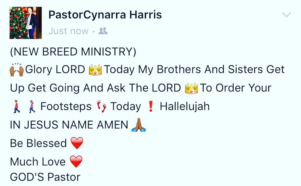 PastorCynarra's tweet photo. https://t.co/5s4RaZcL2X