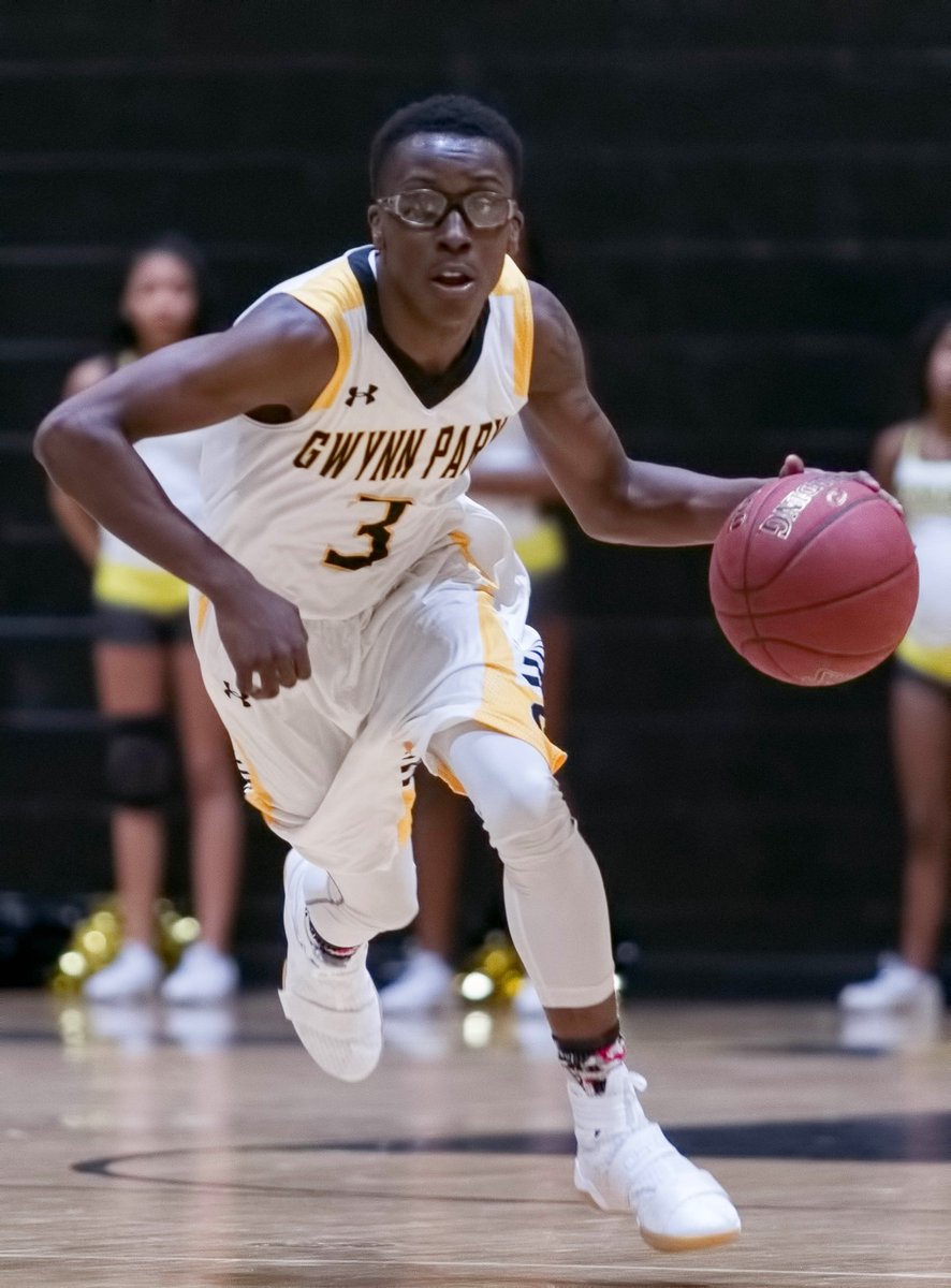 Justin Faison helped his Gwynn Park team to a 77-57 victory against Eastern High School Monday night. bit.ly/2hrQl2H