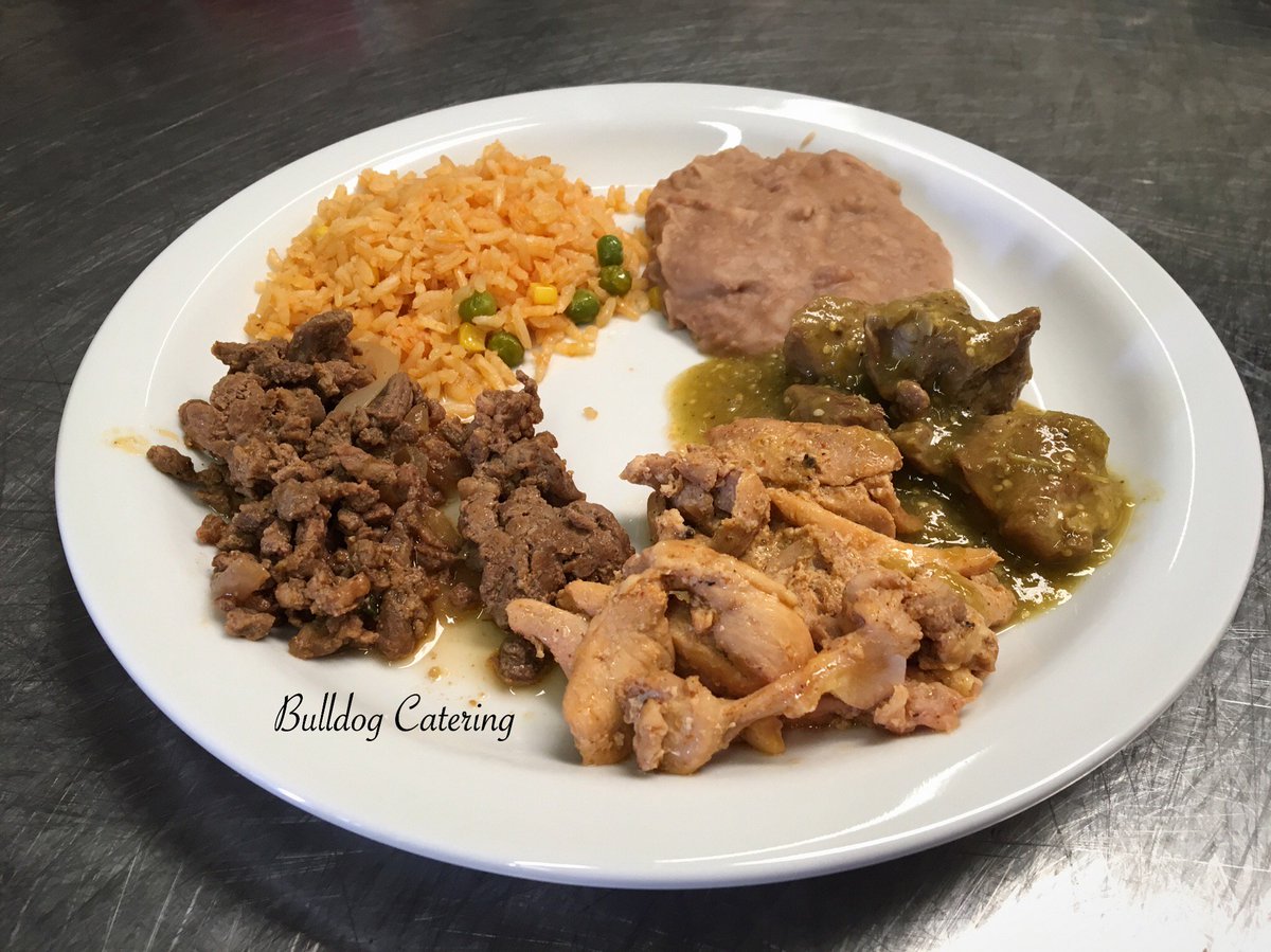 BulldogLinens's tweet photo. Mexican Dish...when you can't decide on just one entrée! Ha! https://t.co/UQspKmJK7j