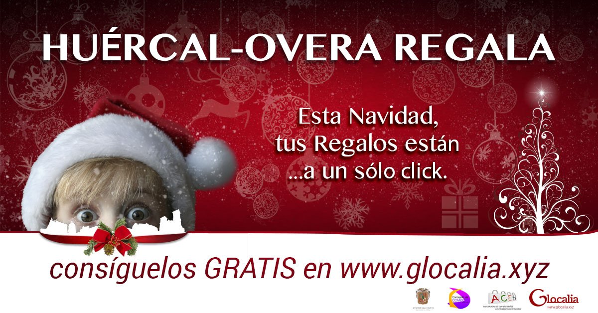 Glocalia's tweet photo. Estrenamos nueva sección Especial Navidad #HuercalOveraRegala en Glocalia. Consigue Regalos Gratis 🎁🎁🎁 en https://t.co/CikiFP8WYe https://t.co/x1gdrLryv4