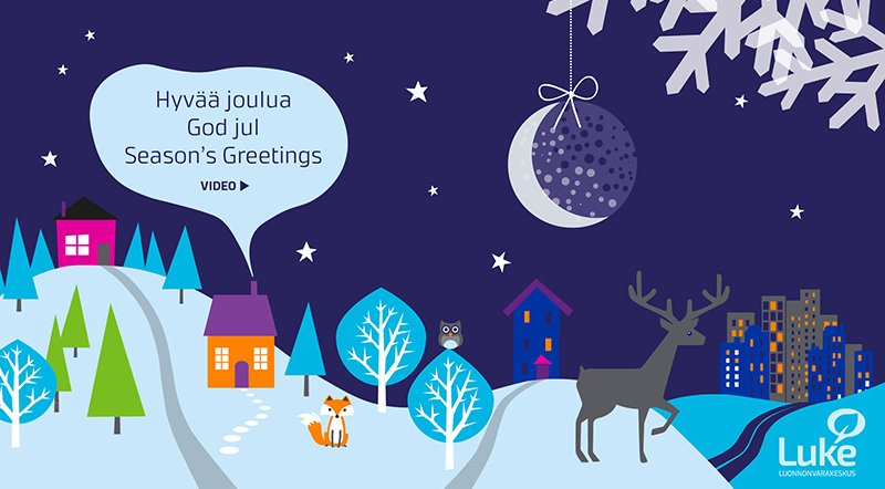Hyvää joulua! God jul! Happy holidays! #joulu #christmas #jul youtube.com/watch?v=ok8W3R…