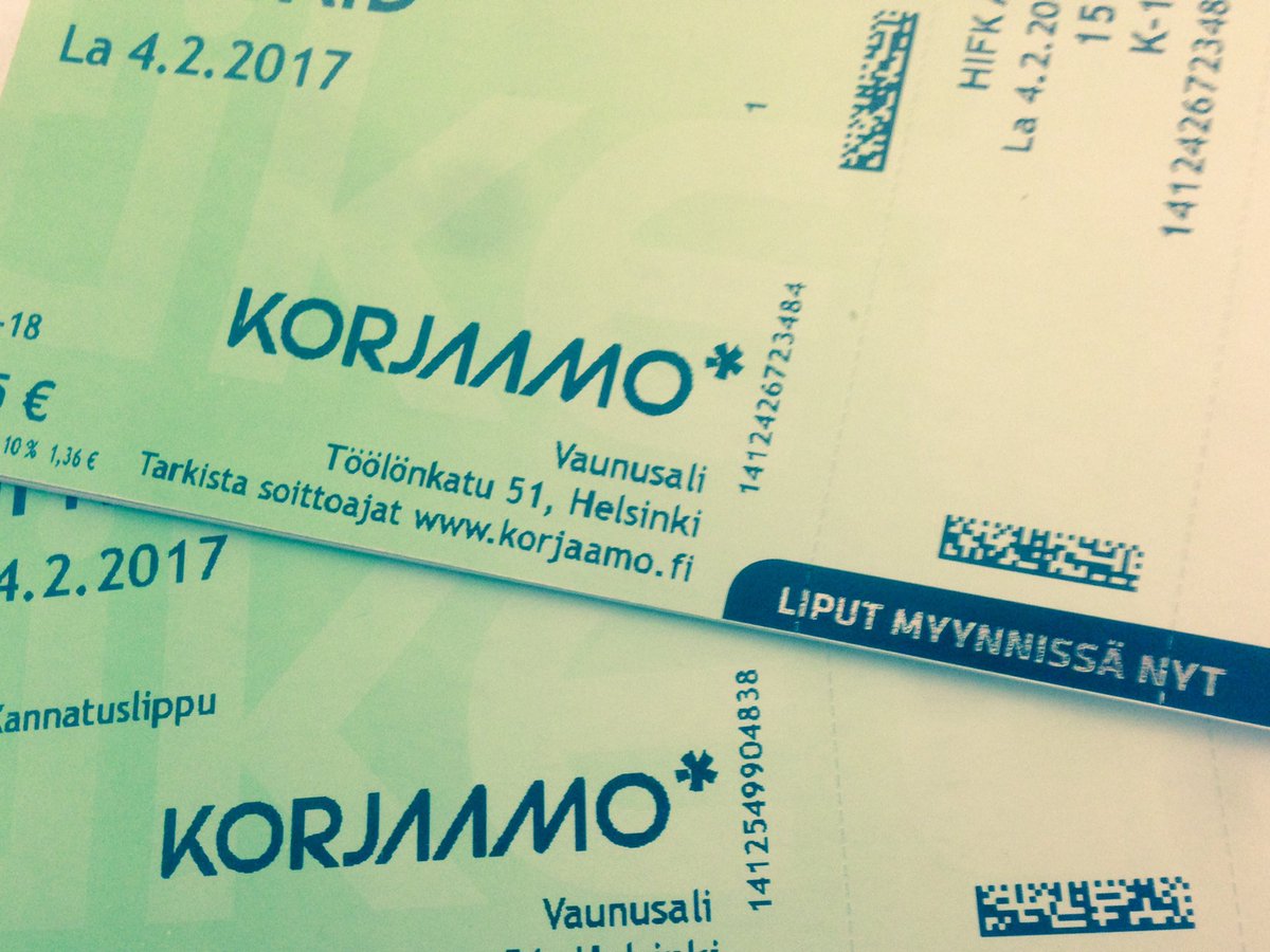 Nyt kun @HIFKedustus -kausarit tippuivat postiluukusta on aika hoitaa bonarilahjat pukinkonttiin! #IFKaid -liput blisaa @TIKETTIofficial