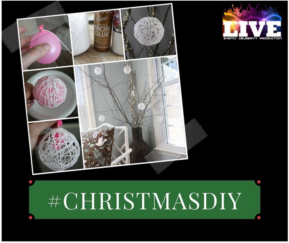 LiveEventsDelhi's tweet photo. Make your season both merry and bright with these clever homemade ornaments #ChristmasWithLIVE #Christmas https://t.co/8qUSP70lVr