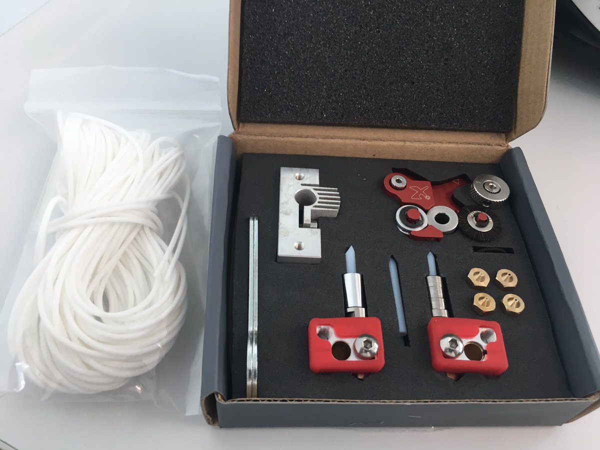 3DMakerNoob's tweet image. Freshly unpacked. This is gonna be a busy but exciting weekend :) @FlexionExtruder