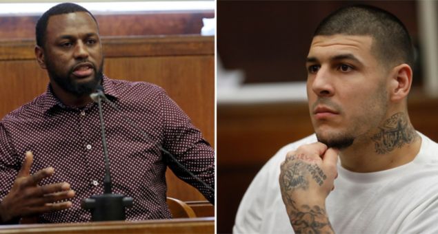 Shooting survivor ID's Aaron Hernandez as the gunman in the 2012 double-slaying : bit.ly/2hUThID