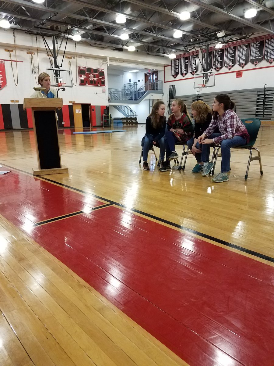 4th annual 7th grade #BattleOfTheBooks So much excitement for reading:)  #fccps  #lastdaybeforewinterbreak