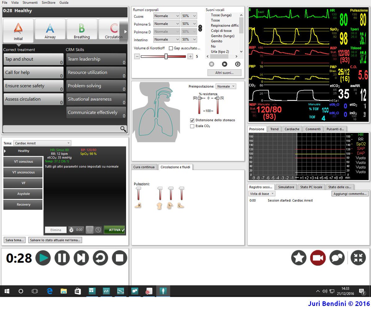 PecoraNera1's tweet image. One of the last #LLEAP updates for #SimMan at @crocerossa Simulation Center in #Bologna 🇮🇹