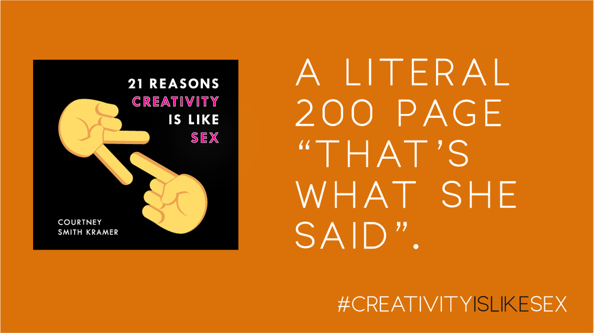 cshasarrived's tweet image. There's never been more need for lightness and #creativity Join my mailing list! #CreativityisLikeSex bit.ly/2dZgXtR