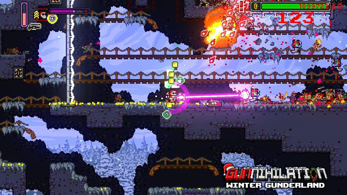 Our #indie game <a href="/Gunnihilation/">Gunnihilation</a> is a loving #coop homage to #Contra and #Metalslug. Get it on #steam  store.steampowered.com/app/502920/ #indiegaming