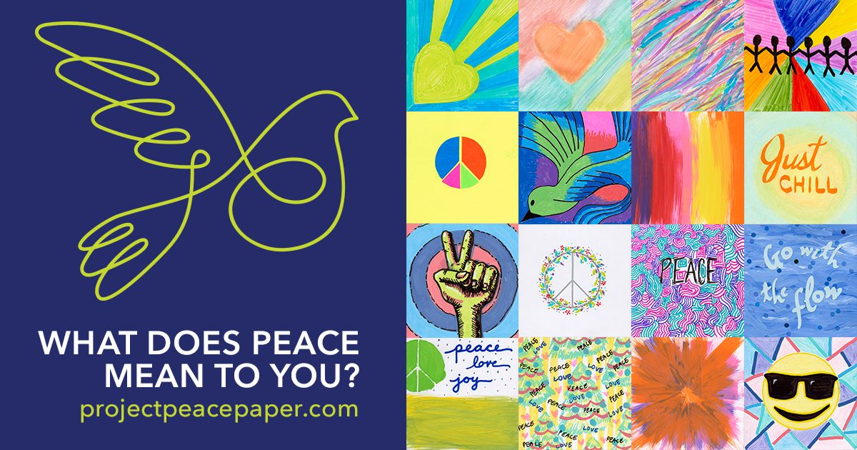 PeaceJam's tweet photo. From your minds to the printing press - #ProjectPeacePaper is available https://t.co/CxTqKnpEYr. Thanks @Periscope for working with us!" https://t.co/euOSSXI1Ig