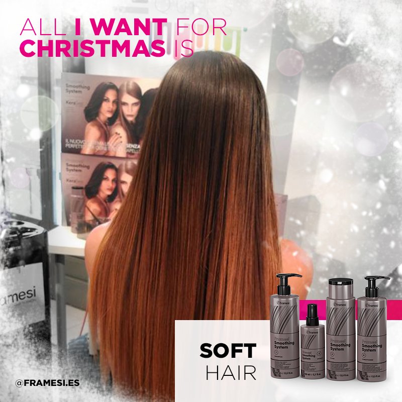FramesiItaly's tweet photo. #ChristmasWishlist, does it include soft hair able to fight even the highest humidity rate? Then your wish is called #SmoothingSystem. #Xmas https://t.co/CPfNMeZwfy