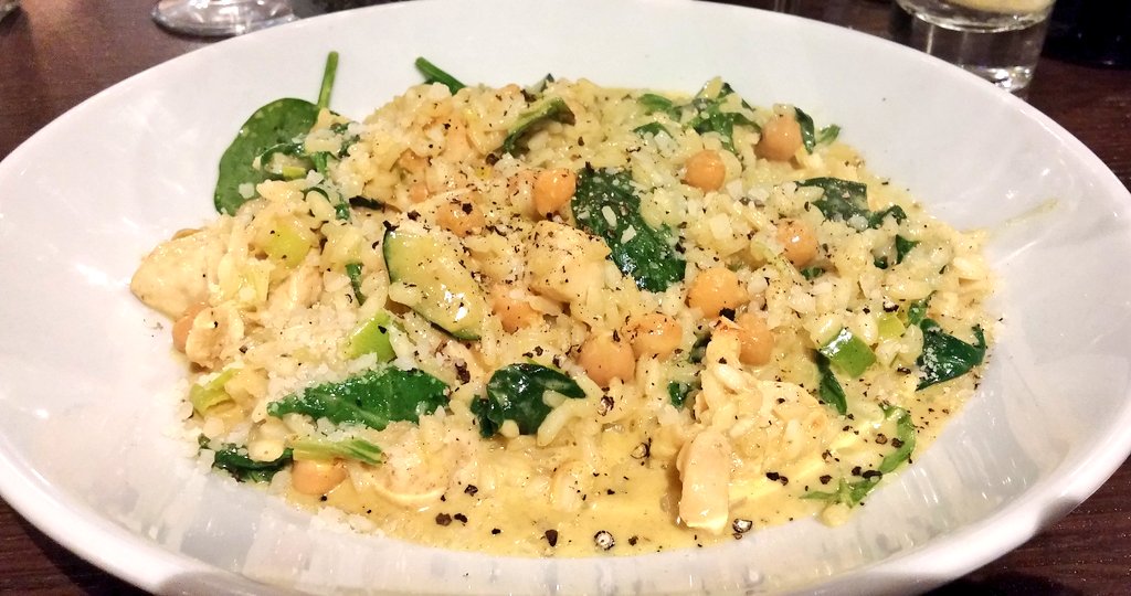 glasgowscran's tweet photo. Very tasty #risotto con pollo al #curry at @MassimoDining last night! #foodie #foodblogger #italian https://t.co/2bPVToCUzV