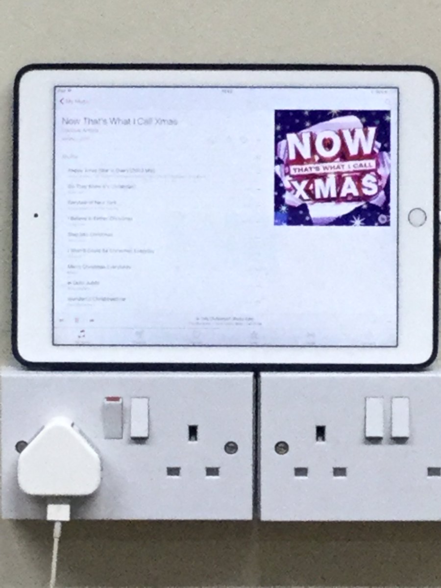 Listening to Festive Tunes in the office today!! #nowthatswhaticallxmas #xmasiscoming