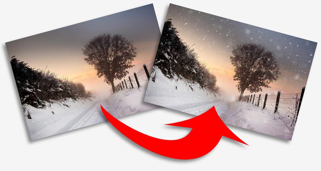 BxDPRESS's tweet photo. Anyone can add a little snow to their #WinterSolstice with this free #PhotoshopAction by @Gavin_Hoey https://t.co/n95OBcrWDa #DesignToolbox https://t.co/9DrJKMxI0S