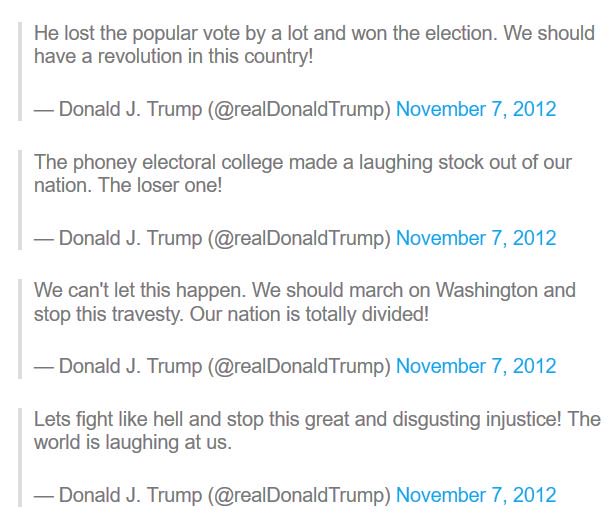 jackschofield's tweet image. You got $3 billion of free coverage from the press, RUSSIAN backing, and you still lost the popular vote bigly. Sad.