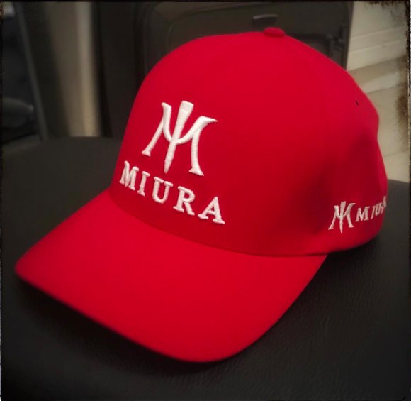 miura golf hat