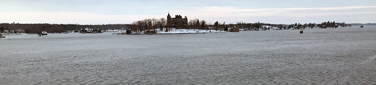 Snapped this <a href="/Boldt_Castle/">Boldt Castle</a> view on the first day of winter! #wintersolstice #1000islands #thousandislands #boldtcastle
