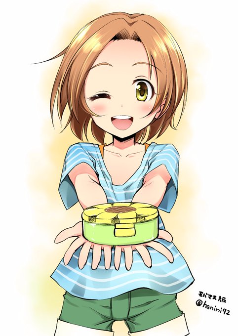 #モバマス版深夜の真剣お絵かき60分1本勝負
薫ちゃんが一生懸命握ってくれた小っちゃいおにぎり食べたい 