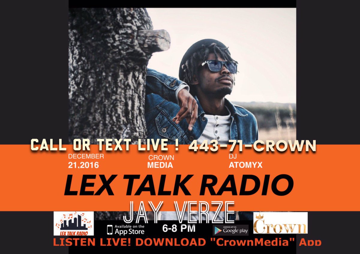 DariusJExum's tweet photo. I'll be on #LexTalkRadio tonight. 

Ain't did a interview in a minute, make sure y'all tune in. https://t.co/nFfnbfEZRJ