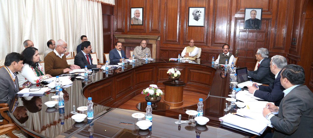 HMOIndia's tweet image. HM chairing the Group of Ministers meeting on the issues related to Lokpal Bill