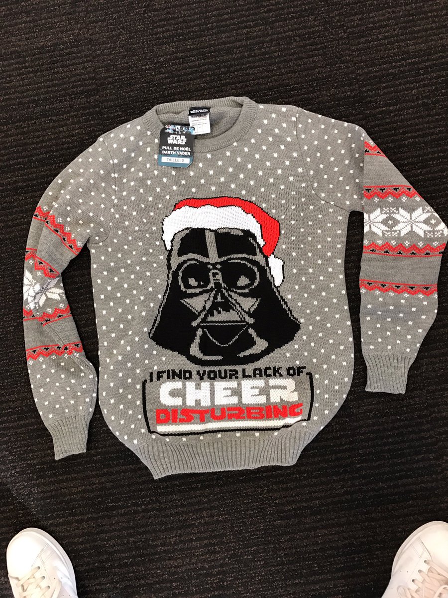 JulienTellouck's tweet image. [CONCOURS] Je fais gagner un pull Star Wars pour Noel grâce à @ZingPopCultFR 
RT + Follow pour tenter de gagner ! #TEAMG1