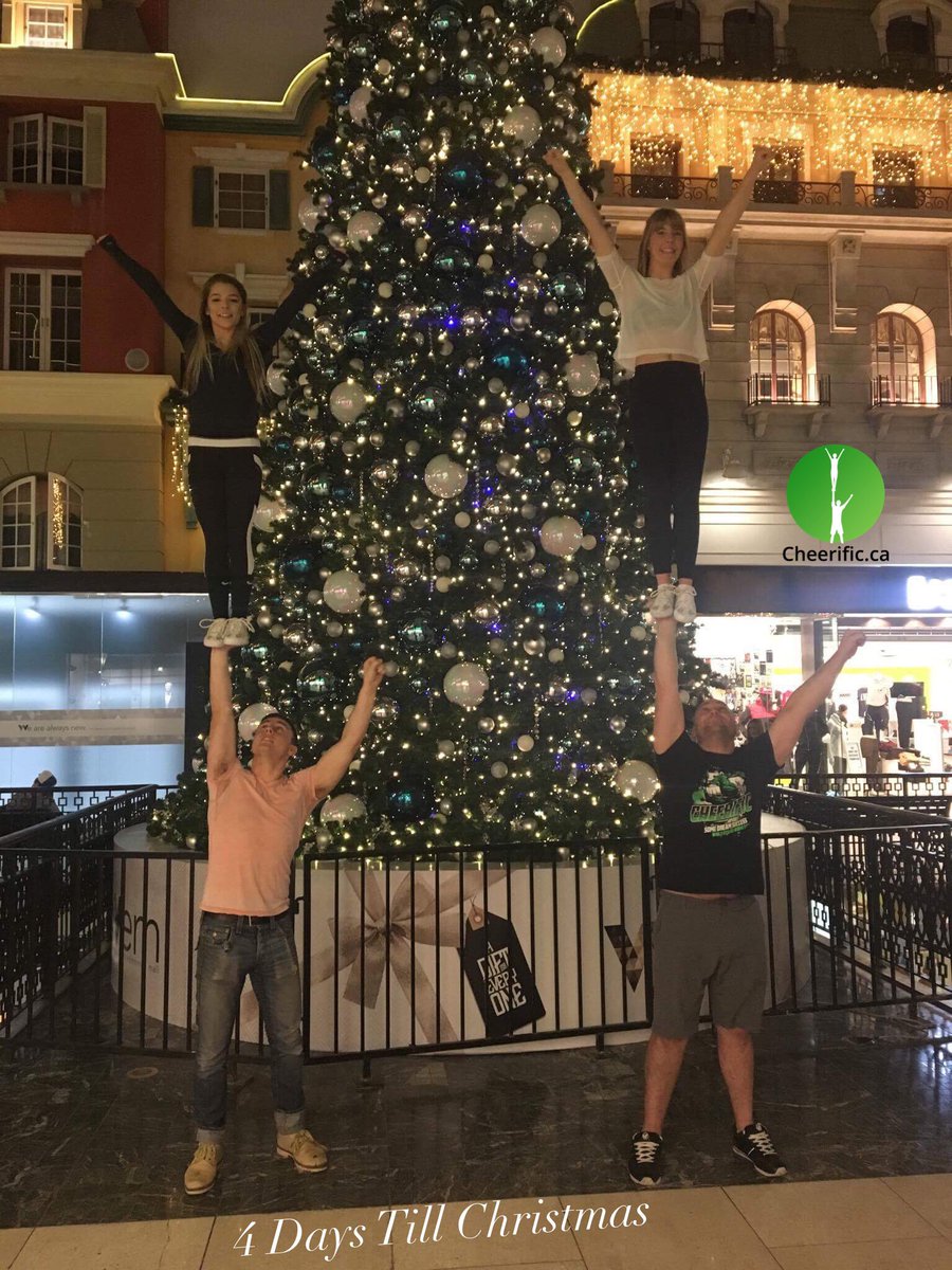 partnerstunting's tweet photo. 4 Days Till Christmas!#cheerific #partnerstunting #CountdownToChristmas #HealthyHolidays #ChristmasCountdown #HappyHolidays #merrychristmas https://t.co/RXOZPaFKHs