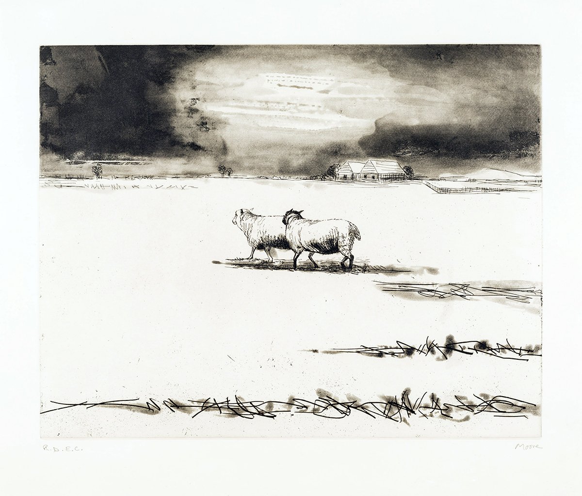 HenryMooreFDN's tweet photo. #MerryChristmas from all at HMF. This seasonal 'Sheep in Snow Scene' is on show @MEWO_Kunsthalle until 15 Jan #HenryMooreCollections https://t.co/fYTcYgsgbQ