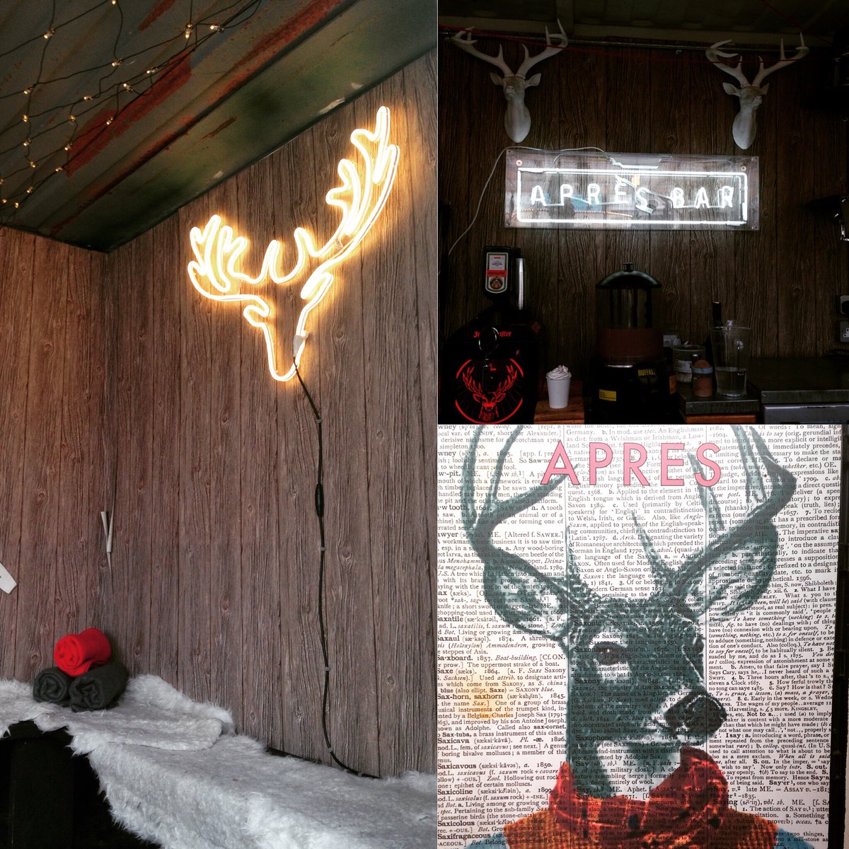 Lunchtime team drinks at <a href="/ApresBristol/">Après Bar Bristol</a>? It must be #Christmas! 🎅🏼