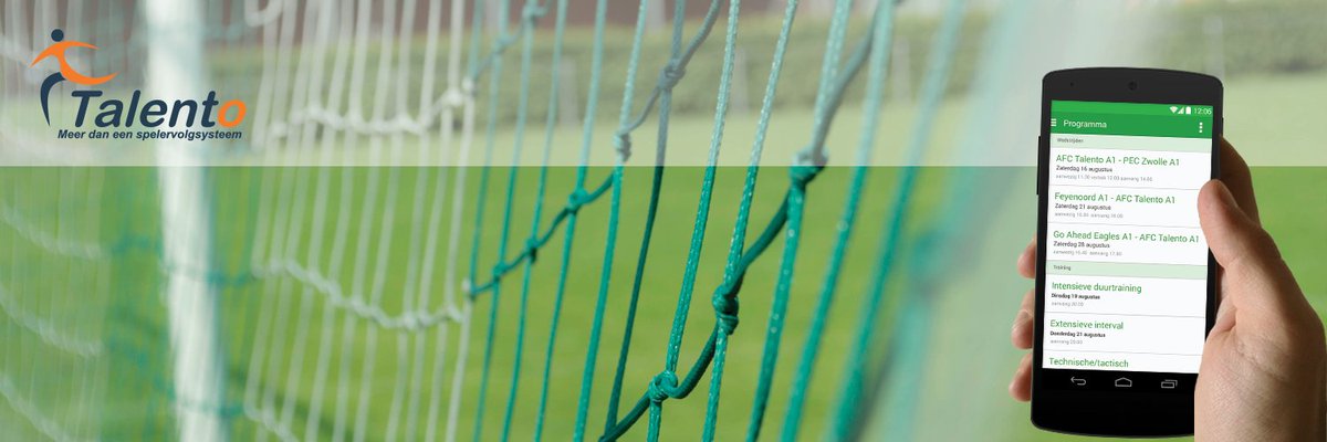 Ervaar als vereniging wat allemaal mogelijk is met Talento spelervolgsysteem! Speciaal voor de 2e seizoenshelft
Zie: linkedin.com/organization/8…