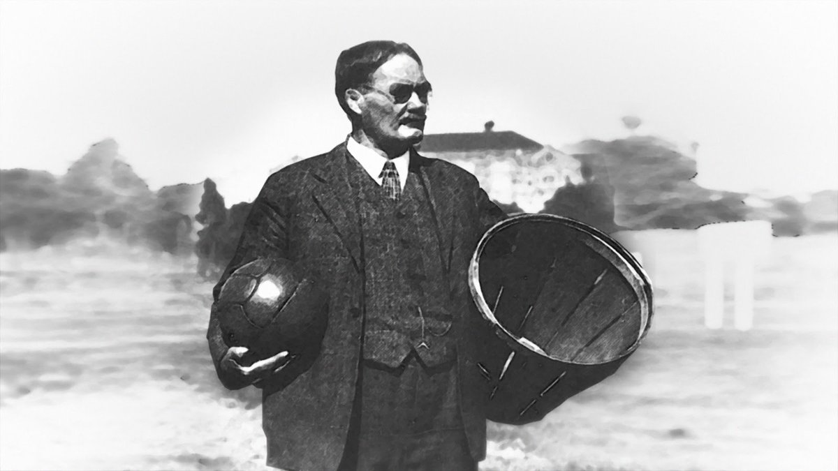 Five-Star Basketball on Twitter: "125 years ago today, James Naismith posted 13 rules & hung two ...