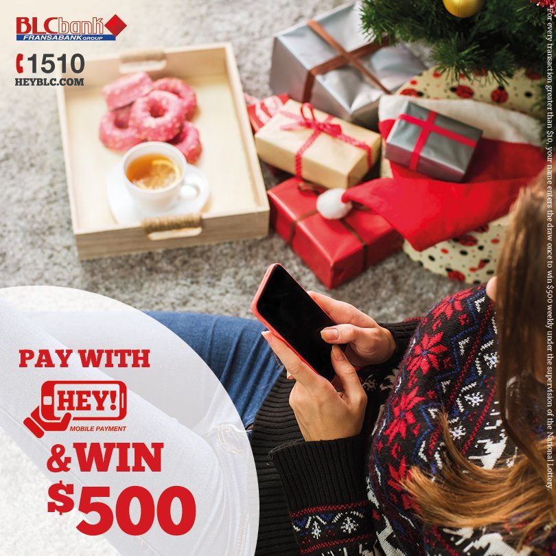 BLCBank's tweet photo. Download #HEYBLC the mobile payment app for a chance to win $500 weekly! https://t.co/OQGDKYvmxL https://t.co/Jlret1iNih