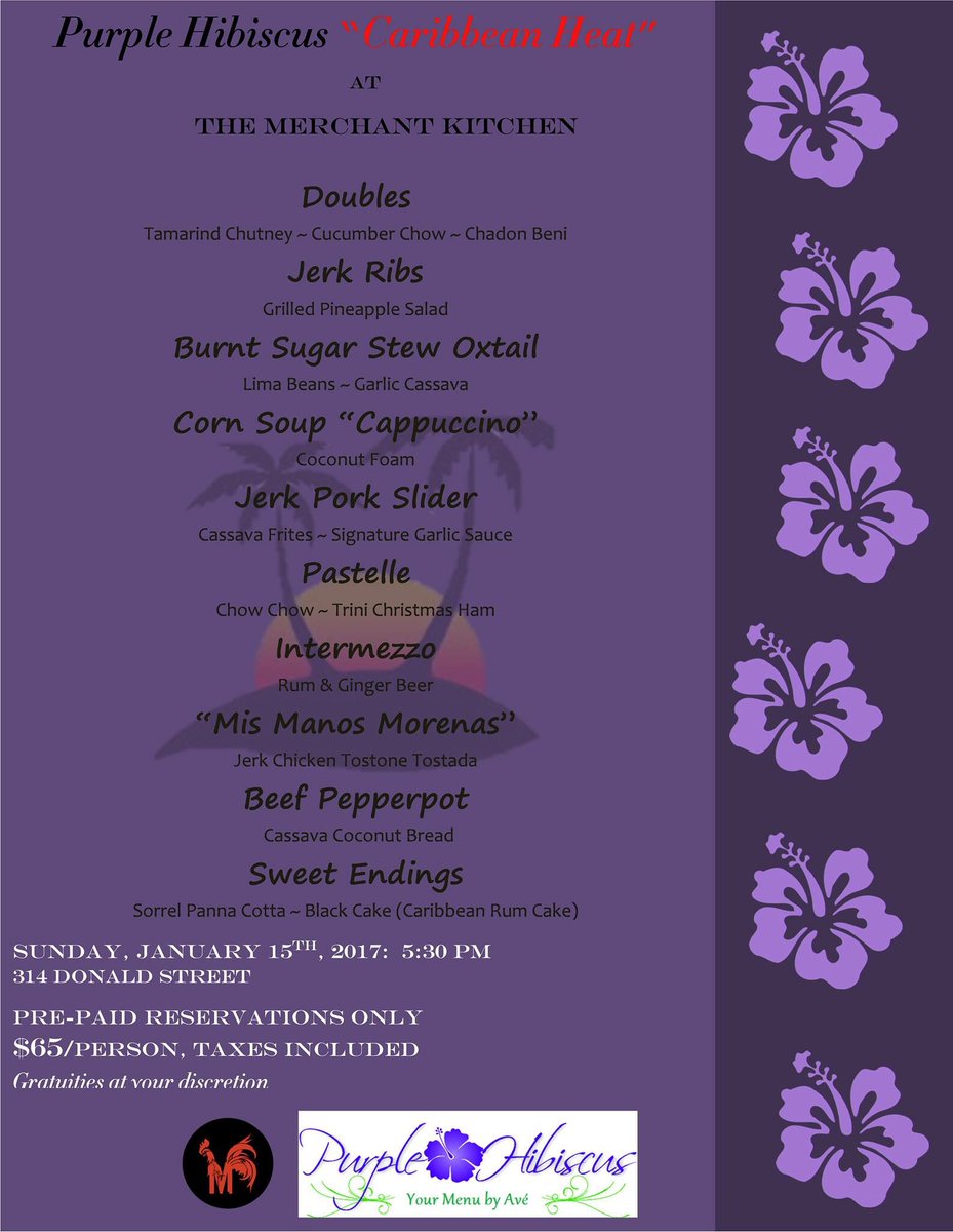 _purplehibiscus's tweet photo. We will be heating up your winter on January 15th 2017! Call 204-795-5675, 204-795-0524 or email us ave@purplehibiscus.ca for reservations. https://t.co/aGcsDlk5rr